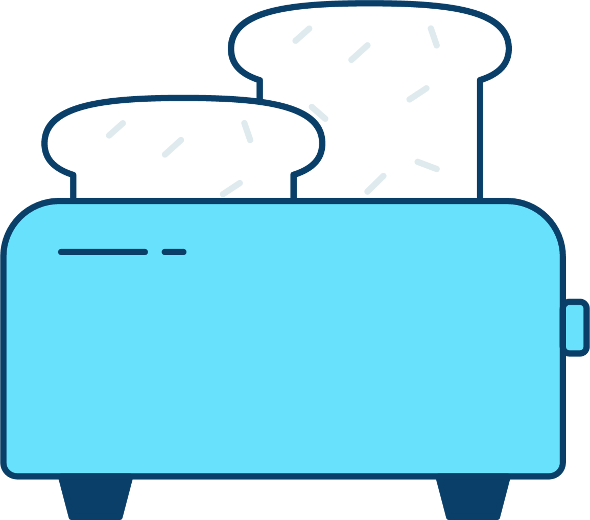 Toast illustration