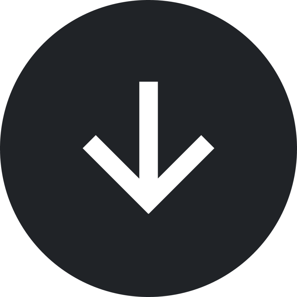 tobottom (sharp filled) icon