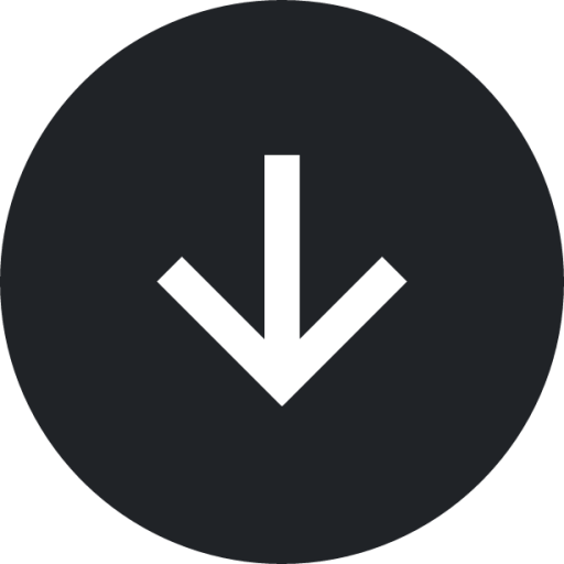 tobottom (sharp filled) icon