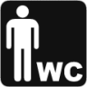 toilets men icon