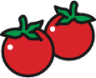 tomatoes cherry icon