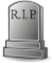 tombstone RIP icon