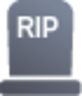 tombstone rip icon