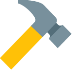 tools hammer icon