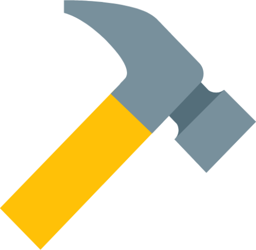 tools hammer icon