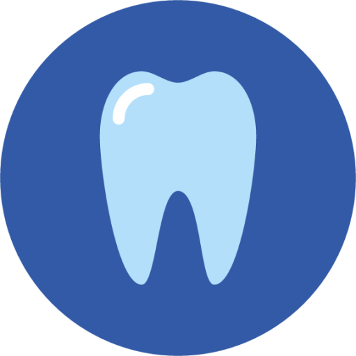 tooth circle icon