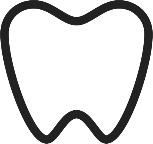 Tooth light icon
