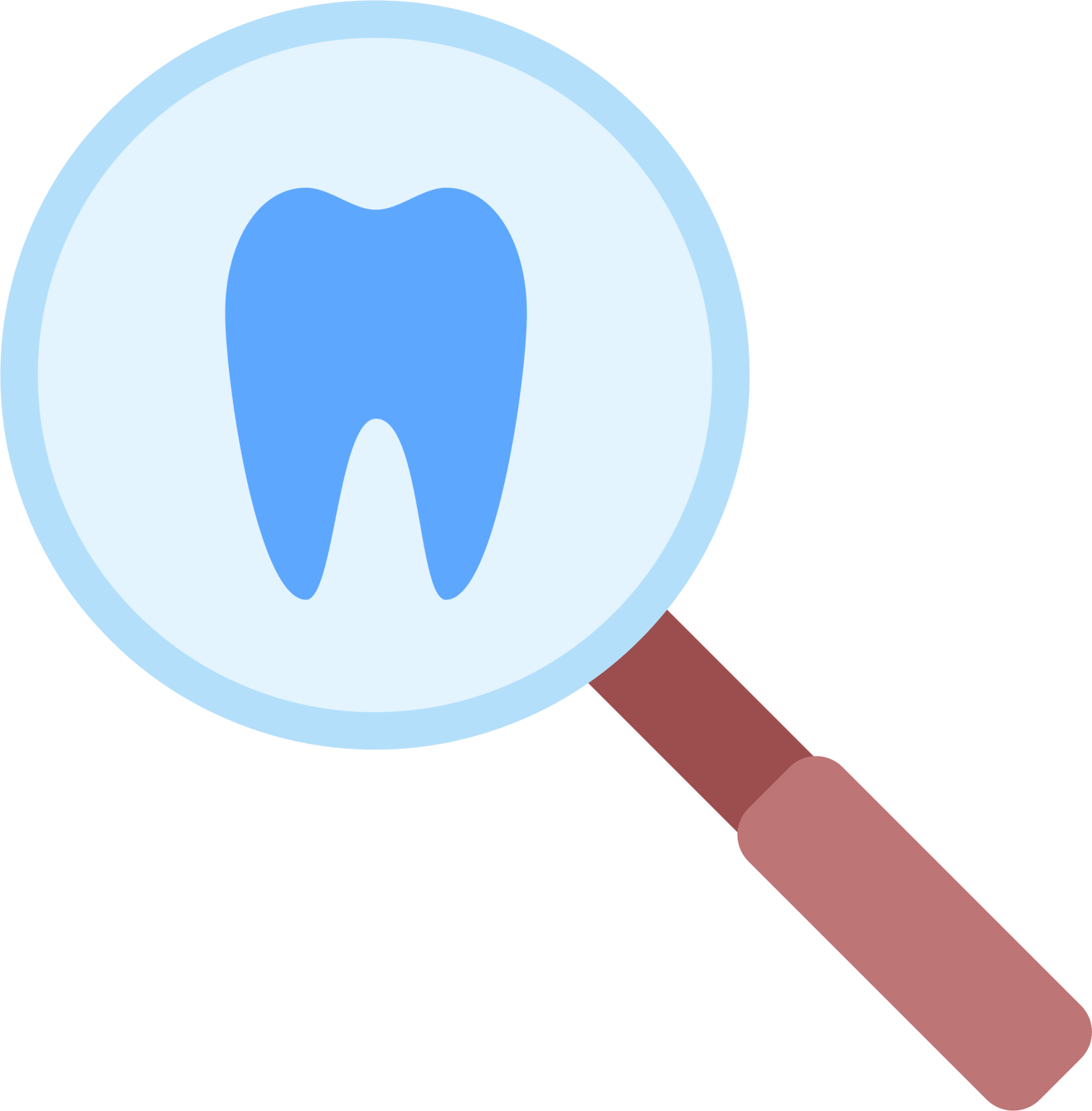 tooth magnify icon