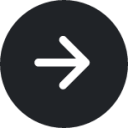 toright (rounded filled) icon