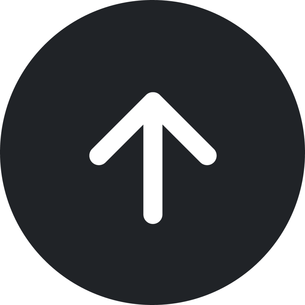 toup (rounded filled) icon