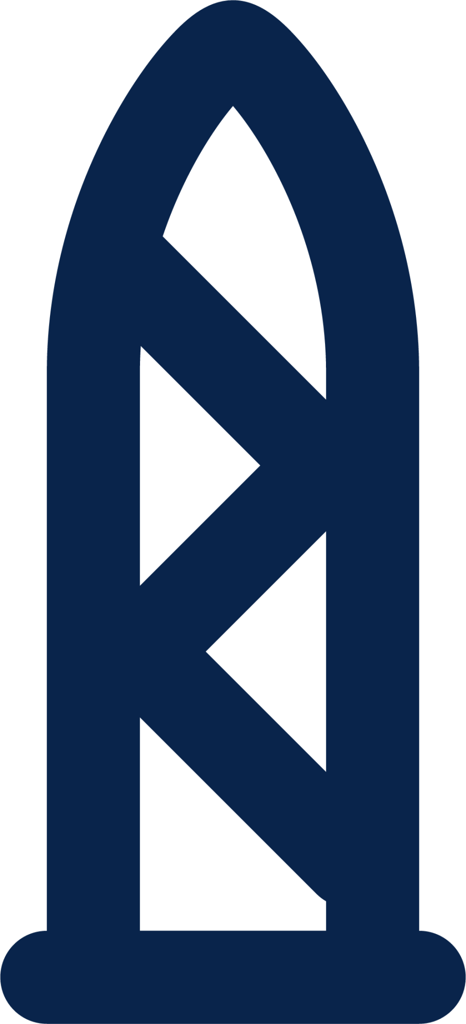 tower 5 line building icon