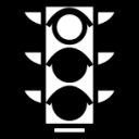 traffic lights red icon