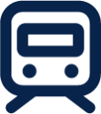 train 2 line transport icon