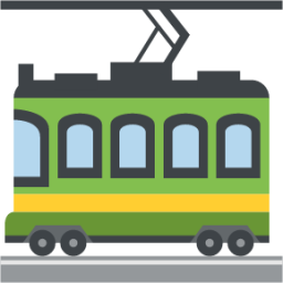 tram car emoji
