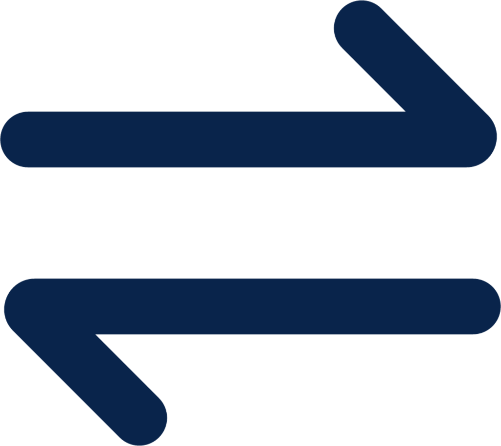 transfer line arrow icon