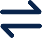 transfer line arrow icon