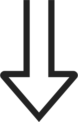 Transfer long down light icon