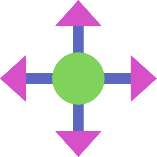 transform arrows 4 icon