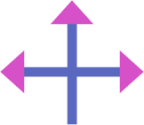 transform arrows 5 icon