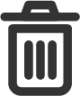 trash 1 open icon
