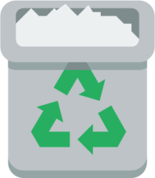 trashcan full icon
