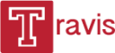 travis plain wordmark icon