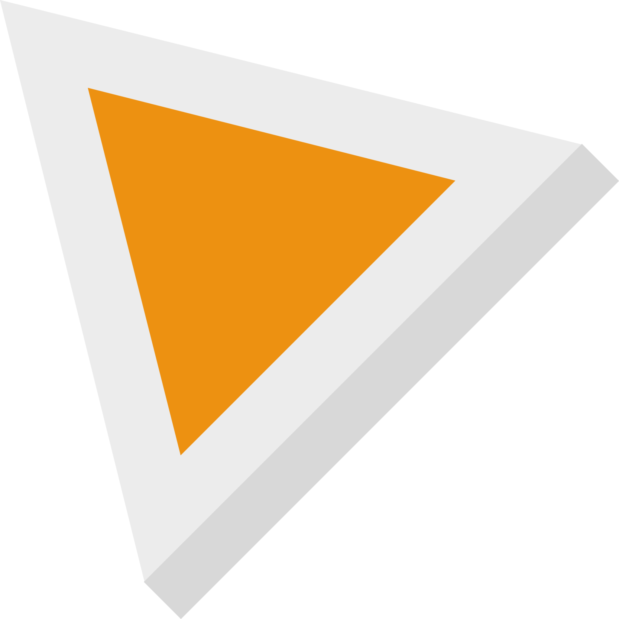 triangle diagonal icon