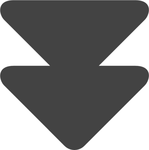 triangle double arrow down icon