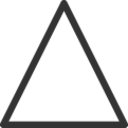 Triangle Large icon