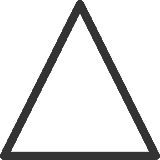 Triangle Large icon