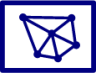 triangle map icon