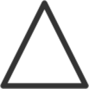 Triangle Medium icon