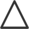 Triangle Small icon