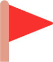 triangular flag emoji