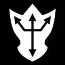 trident shield icon