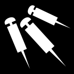 triple needle icon