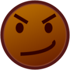 triumph (brown) emoji