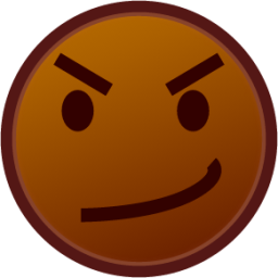 triumph (brown) emoji