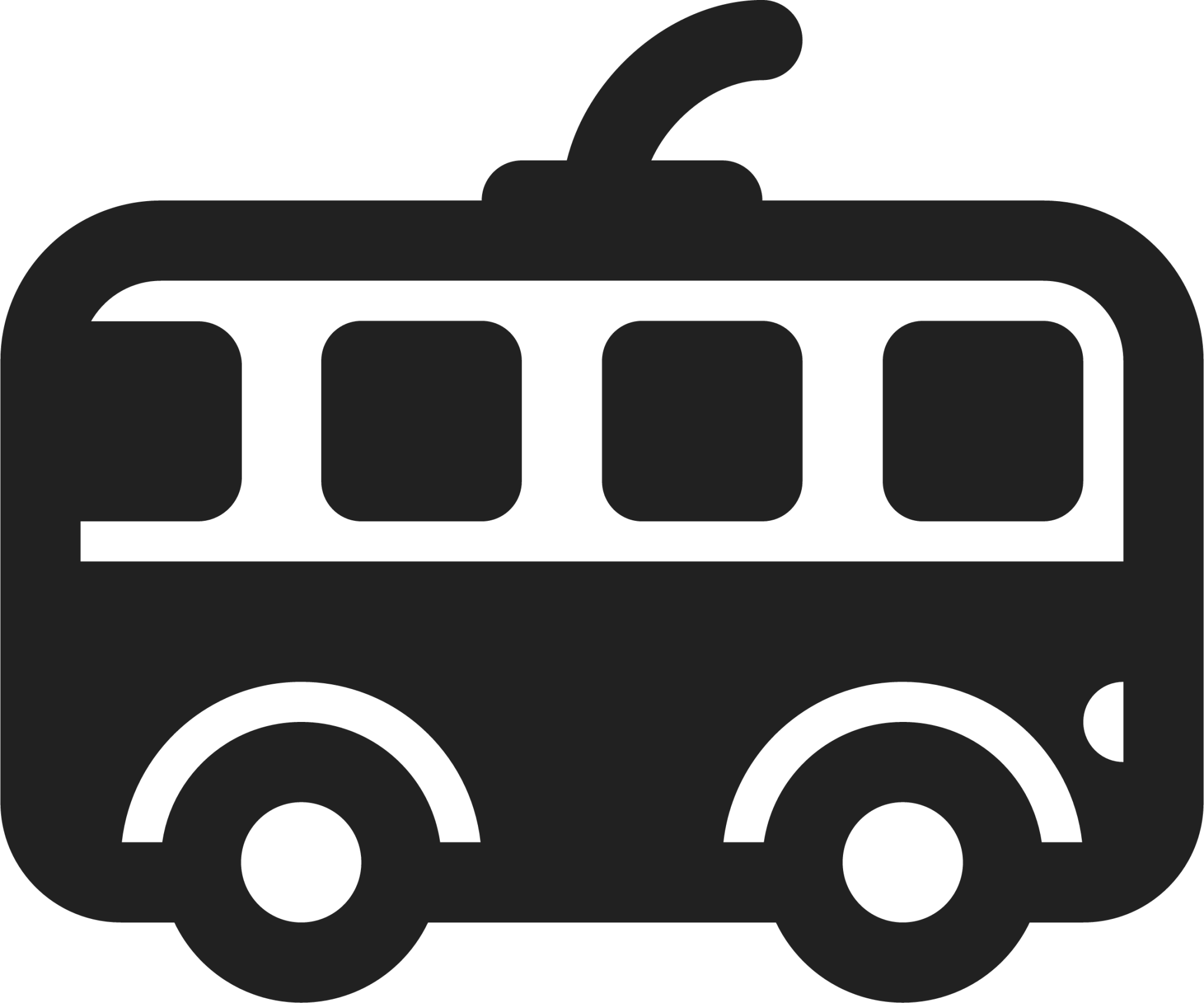 trolleybus emoji