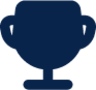 trophy fill business icon