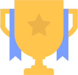 trophy prize medal icon