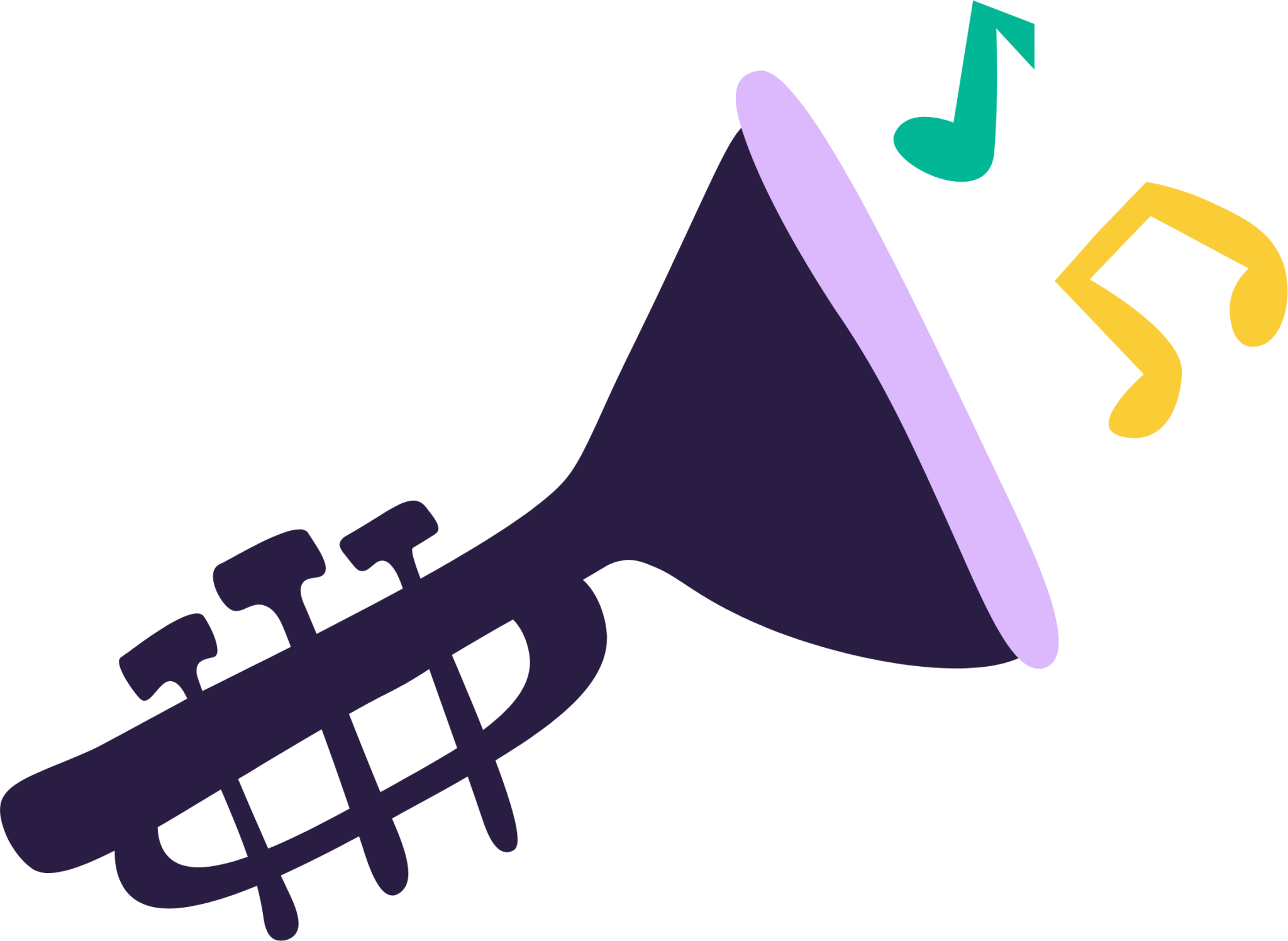 trumpet illustration