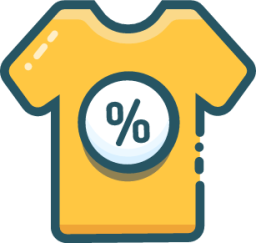 tshirt discount savings illustration