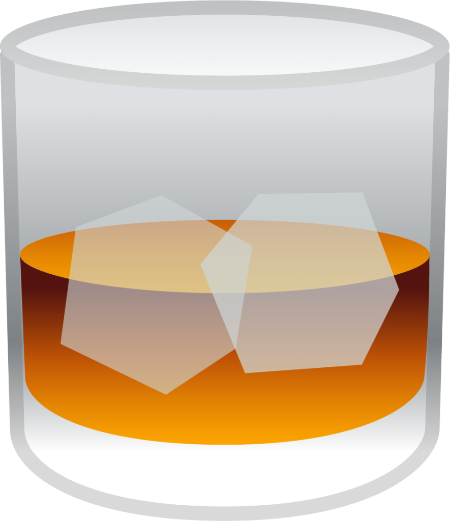 tumbler glass emoji