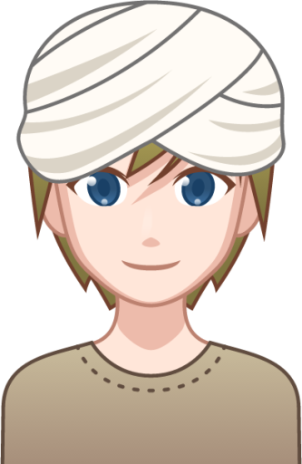 turban (white) emoji