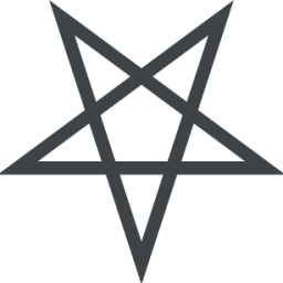 turned pentagram emoji