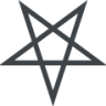 turned pentagram emoji
