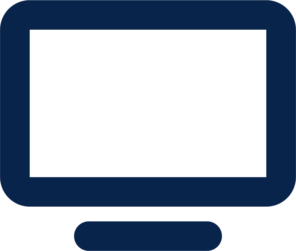 tv 1 line device icon