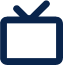 tv 2 line device icon