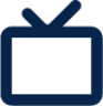 tv 2 line device icon